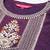 Floral Embroidered Gotta Patti Kurta with Trousers & With Dupatta