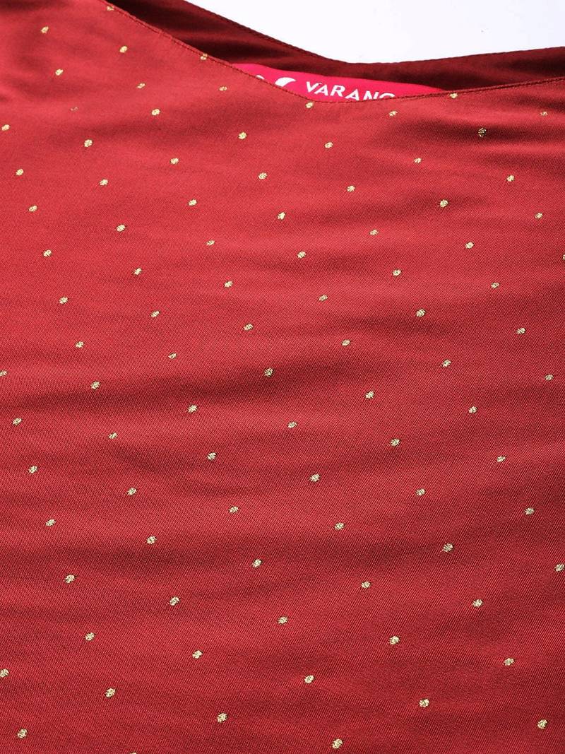 Women Sweetheart Neck Kurta With Trousers & Dupatta