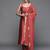 Women Sweetheart Neck Kurta With Trousers & Dupatta