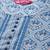 Women Blue & Grey Ethnic Printed Pure Cotton Kurta with Trousers & Dupatta