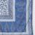 Women Blue & Grey Ethnic Printed Pure Cotton Kurta with Trousers & Dupatta