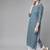 Women Blue Ethnic Motifs Printed Kurta with Trousers