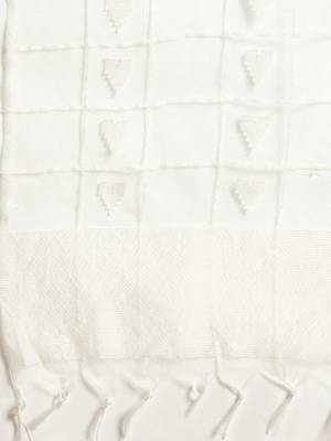 Women Rose & White Embroidered Kurta Set 4