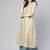 Women Beige & Blue Printed Kurta with Palazzos