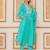 Women Floral Printed Regular Thread Work Kurta with Trousers & With Dupatta