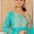 Women Floral Printed Regular Thread Work Kurta with Trousers & With Dupatta
