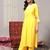 V-Neck A-Line Pleated Kurta with Palazzos & With Dupatta