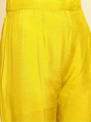 Floral Embroidered Regular Kurta with Trousers & Dupatta 3