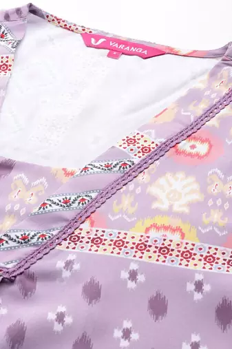 Ethnic Motifs Printed Regular Kurta with Trousers