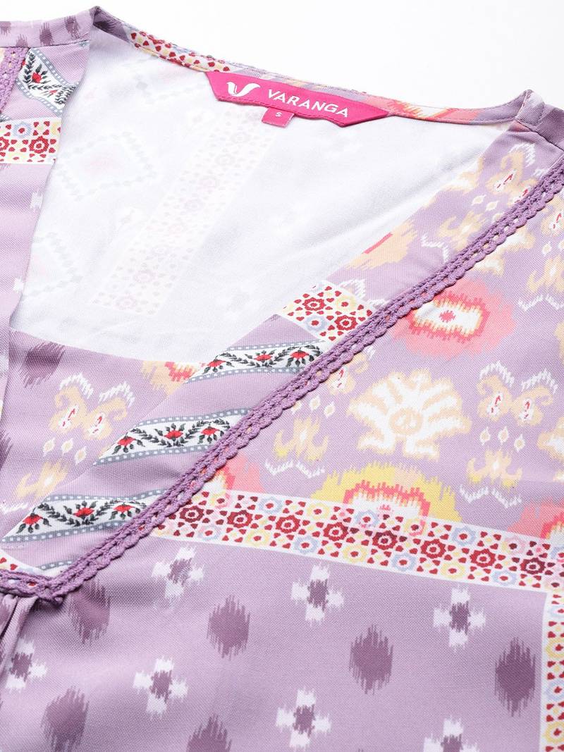 Ethnic Motifs Printed Regular Kurta with Trousers