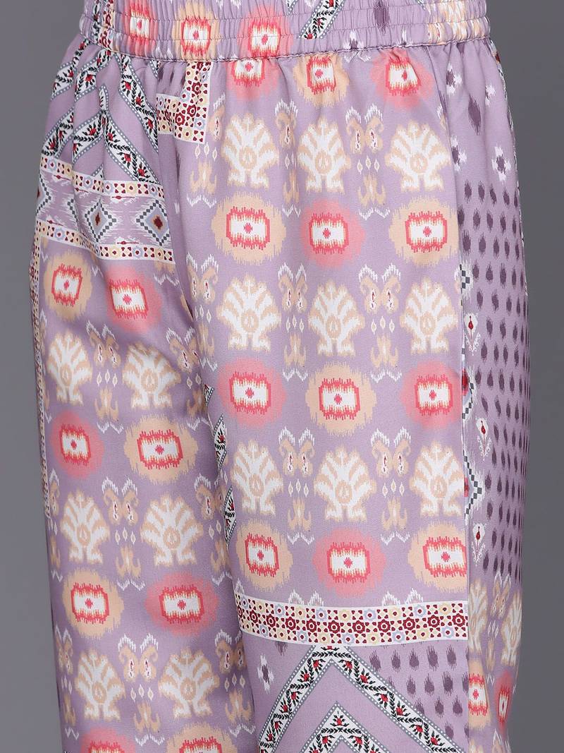 Ethnic Motifs Printed Regular Kurta with Trousers