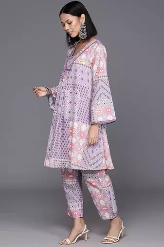 Ethnic Motifs Printed Regular Kurta with Trousers