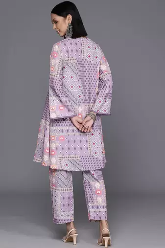 Ethnic Motifs Printed Regular Kurta with Trousers
