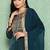 Women Floral Yoke Design Regular Kurta with Trousers & With Dupatta