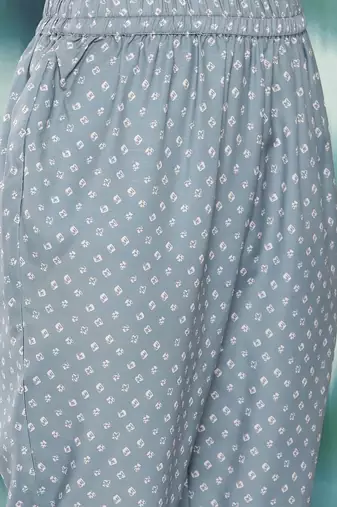 Women Bandhani Printed Regular Sequinned Kurta with Trousers & With Dupatta