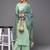 Women Green Kurta with Palazzos & With Dupatta