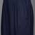 Women Navy Blue Yoke Design Thread Work Pure Cotton Kurta with Trousers