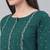 Women Green Floral Embroidered Kurta with Palazzos