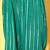 Women Green & Silver Striped Gotta Patti Kurta Set
