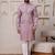 Pink color smart and ethnic cotton blend designer kurta payjama