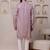 Pink color smart and ethnic cotton blend designer kurta payjama