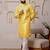 Yellow color smart and ethnic cotton blend designer kurta payjama