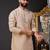 Brown color graceful ethnic kurta payjama for men's festive looks