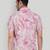 Pink color smart cotton blended  designer printed graceful casual shirt