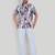 Multy color smart cotton blended  designer printed graceful casual shirt