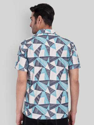 Multy color smart cotton blended  designer printed graceful casual shirt 2