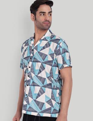 Multy color smart cotton blended  designer printed graceful casual shirt 4