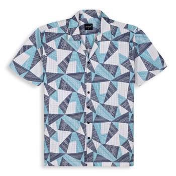 Multy color smart cotton blended  designer printed graceful casual shirt 5