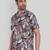 Brown color smart cotton blended  designer printed graceful casual shirt