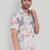 Beige color smart cotton blended  designer printed graceful casual shirt