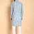 Blue color beautiful printed smart ceremonial kurta payjama