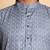 Blue color beautiful printed smart ceremonial kurta payjama