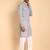 Grey color beautiful printed smart ceremonial kurta payjama