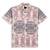 Brown color smart printed casual shirt for men