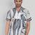 Beige color smart printed casual shirt for men
