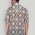 Smart and stylish brown color  designer printed shirt