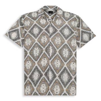 Smart and stylish brown color  designer printed shirt 5