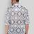 Smart and stylish grey color  designer printed shirt