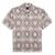 Smart and stylish orange color  designer printed shirt