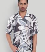 Smart and stylish black color  designer printed shirt