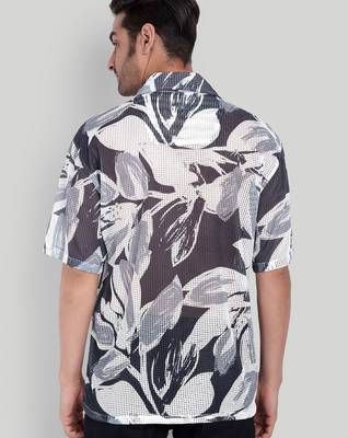 Smart and stylish black color  designer printed shirt 2
