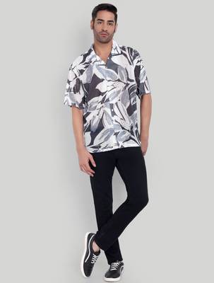 Smart and stylish black color  designer printed shirt 3