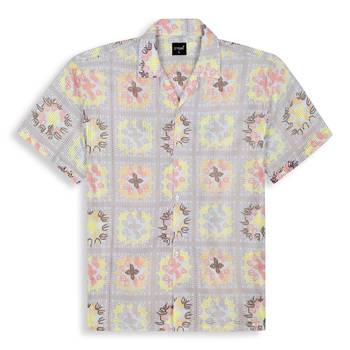 Smart and stylish beige color  designer printed shirt 5