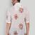 Smart and stylish brown color  designer printed shirt
