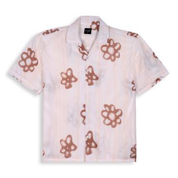 Smart and stylish brown color  designer printed shirt 5