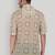 Smart and stylish yellow color  designer printed shirt